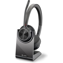 Poly Voyager 4320 UC Auriculares Inalámbricos con soporte de carga