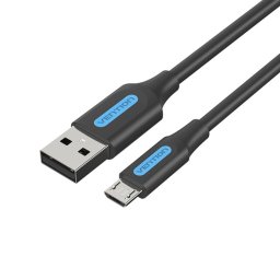 Vention COLBD Cable USB 2.0 Macho a MicroUSB Macho 50cm Negro