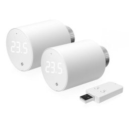 Termostato inteligente Shelly WiFi programable blanco M30 x 1.5mm pack 2 unidades