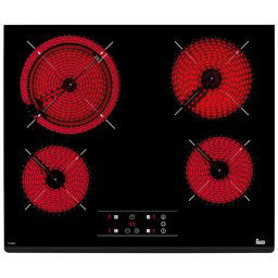 Teka TZ 6420 Placa Vitrocerámica 4 Zonas 60cm Negro