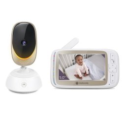 Vigilabebés Motorola VM85 Connect Cámara Wi-Fi HD, Visión Nocturna, Control Remoto, 5″