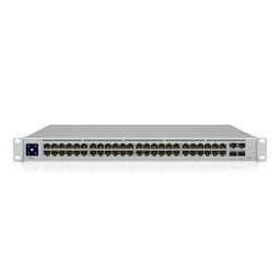 Switch Ubiquiti USW-PRO-48 48 Puertos Gigabit L2/L3 Pantalla Táctil 1U Rack RPS