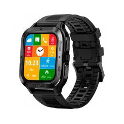 Smartwatch Maxcom FW67 Titan Pro Bluetooth Pantalla IPS 1.85″ Multimodos Salud Grafito