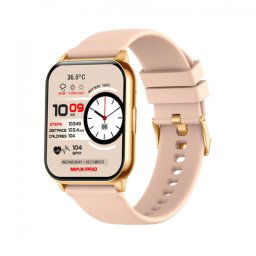 Smartwatch Maxcom FW25 Arsen Pro Bluetooth 1.96″ IPS Dorado + monitorización de salud