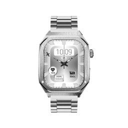 Smartwatch Maxcom FW65 Iron Pro AMOLED 1.95″ IP68 Plata + sensores avanzados de salud