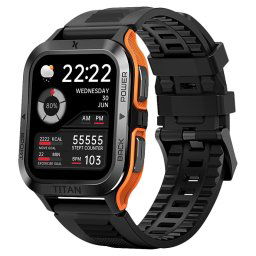 Smartwatch Maxcom FW67 TITAN PRO IPS 1,85″ 380mAh Monitorización avanzada de salud negro
