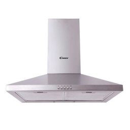 Campana extractora Candy CCE116/1XGG Recirculación/Conducción 60cm LED eficiencia A