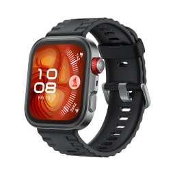 HUAWEI WATCH FIT 4 Pro Negro Fluoroelastómero/Cristal de Zafiro y Titanio/Hasta 10 Días de Batería/Conexión con Android & iOS