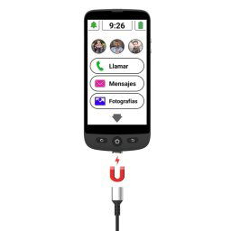 Swissvoice S510-M Smartphone para Personas Mayores 2/16GB Negro Libre