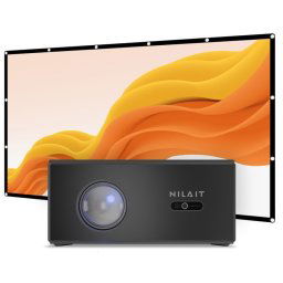 Nilait Scene Prime Proyector 500 Lúmenes ANSI FHD + Regalo PcCom Essential Pantalla Proyector