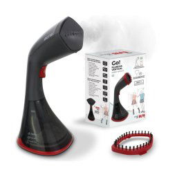 Plancha vertical Alfa 1630W vapor continuo 30g/min dos intensidades cable 2m cepillo