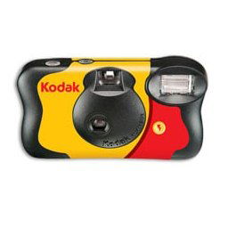 Cámara desechable Kodak FunSaver 39 exposiciones ISO 800 Flash 24 mm Compacta Ligera