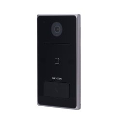Vídeo Portero IP Hikvision DS-KV6133-WME1 2MP WiFi PoE Lector MF IR Relé IP65 Superficie