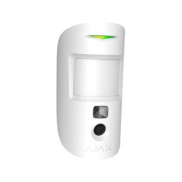 Sensor de movimiento Ajax MotionCam Blanco inalámbrico detección instantánea visión nocturna 1700m