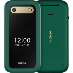 Móvil Nokia 2660 Flip SIM Doble 2.8″ 0.3MP 1450mAh Verde