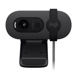 Webcam Logitech Brio 105 Full HD 1080p RightLight 2 Micrófono Omnidireccional USB