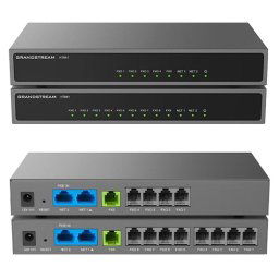 Adaptador VoIP Grandstream HT841 4 Puertos FXS, Codecs G.711/G.729A, Seguridad AES
