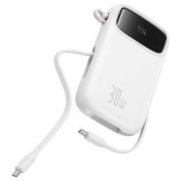 Power bank Baseus QPow2 20000mAh Polímero Litio 30W Power Delivery QC3.0 Blanco