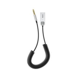 Adaptador de audio Baseus CABA01-01 Bluetooth 5.0 USB-A a Jack 3,5mm 0,5m Negro
