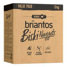 Briantos Biski Nuggets galletas para perros - 2 x 5 kg