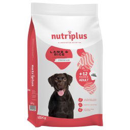 Nutriplus Dog Adult con cordero - 2 x 15 kg