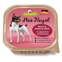 GranataPet Mini Royal 6 x 150 g comida húmeda para perros - Multipack 6 x 150 g