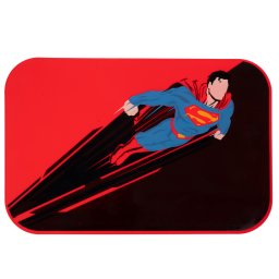 Alfombrilla DC Superman para comederos - 45 x 30 x 0,2 cm (L x An x Al)