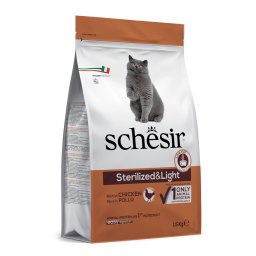 Schesir Sterilized & Light pienso para gatos - 1,5 kg