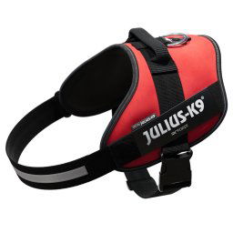 Arnés Julius-K9 IDC®-Power rojo para perros - 2XL: Contorno de pecho 82 - 115 cm
