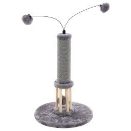 Poste rascador Flamingo Lia para gatos - gris