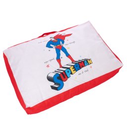 Colchón DC Superman para perros - M: aprox. 100 x 60 x 15 cm (L x An x Al)