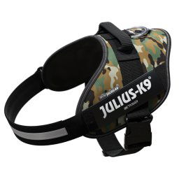 Arnés Julius-K9 IDC®-Power camuflaje para perros - Talla XL: Contorno del pecho 71 - 96 cm