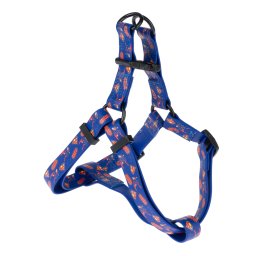 Arnés DC Superman, azul - Tamaño L: 62 - 91 cm de perímetro torácico