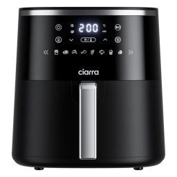 Freidora de aire Ciarra AWBAF1A 5L 1500W 8 programas pantalla táctil negro