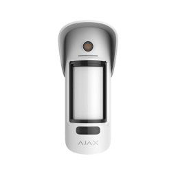 Detector de movimiento Ajax MotionCam Outdoor Blanco IP55 PIR Doble Sensor Cámara Integrada