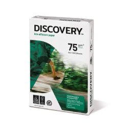 Papel A4 Discovery Eco-Efficient 75g 500 hojas alta opacidad textura lisa