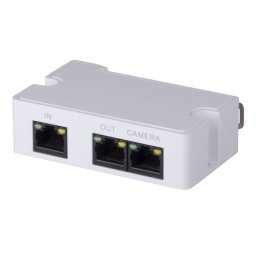 Transmisor de red Dahua Technology PFT1300 PoE pasivo, hasta 3 cámaras IP, 300m, compacto