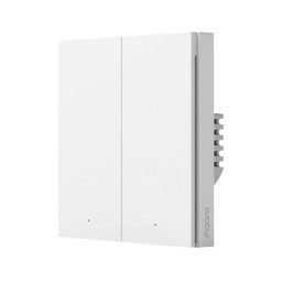 Interruptor inteligente Aqara WS-EUK02 Wireless Switch H1 Zigbee 3.0 Blanco Dual Control remoto