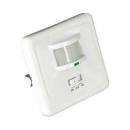 Interruptor sensor movimiento 7hSevenOn Elec empotrable PIR 1200W IP20 Blanco ABS