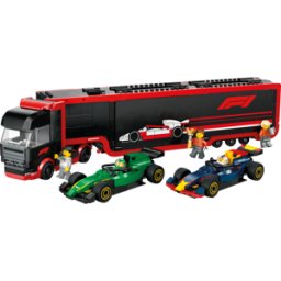 LEGO 60445 - Furgoneta LEGO® City F1® con RB20 & ; coches de carreras AMR
