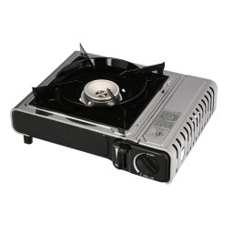 Cocina de Gas Klack portátil 2200W acero esmaltado maletín seguridad camping