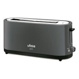 Tostador Ufesa 71305205 Negro 900W Ranura Ajustable 7 Niveles Recogemigas