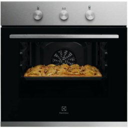 Horno eléctrico Electrolux KOH3H00BX Inox AquaClean integrado con ventilador y limpieza a vapor