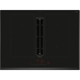 Placa Inducción Siemens ED751HQ26E 4 Zonas 71cm Vidrio Negro Home Connect PowerBoost