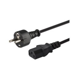 Cable alimentación Savio SAVKABELCL-138 1.8m Schuko-IEC C13 250V cobre negro