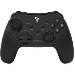 Gamepad Savio Rage W inalámbrico 2.4GHz 16 botones recarga USB-C Windows/PS3 190g negro