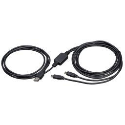 Bigben Cable USB/Micro USB Doble para Carga Mandos PS4 3m