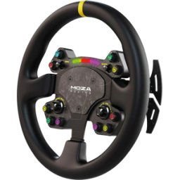 MOZA RACING MOZA RS25 - Volante MOZA RS V2 redondo - cuero (33 cm)