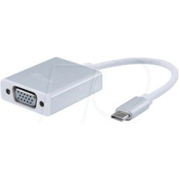 EQUIP 133451 - USB tipo C a conector hembra VGA HD15, adaptador