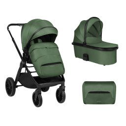 Carrito de bebé 2en1 con capazo Tiffany Verde Militar 2024